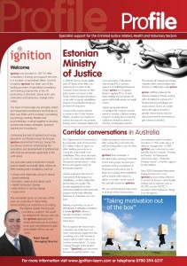 Ignition copywriting newsletter FRONT COVER